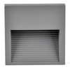 LED-Gartenanbau-Treppenleuchte 3W 60lm IP44 4000K grau quadratisch Q9 GOLDLUX (Polux)