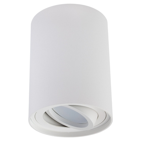 Halogen-Aufbauleuchte, Aufbauspot 115mm Runde Tube AMAT-L+LED GU10 8W 4000K LUMILED