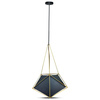 Hängeleuchte E27 Geometrisch Gold PRISM 40x54cm VT-7401 V-TAC