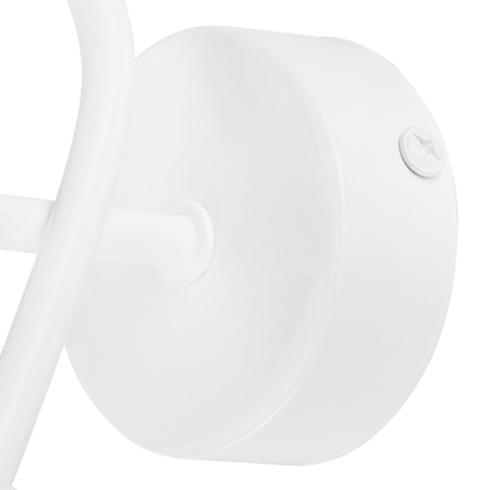 Wandleuchte CAMILLA E27 Weiß Loft Wandleuchte KM-1.79 Lamkur