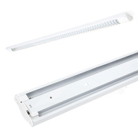 LED-Linearleuchte G13 120cm Grau Zebra Kobi