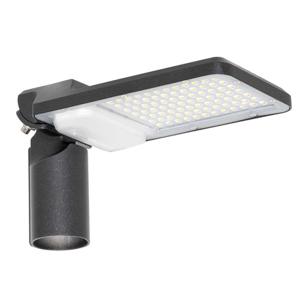 LED Straßenlampe Industrielle Straßenbeleuchtung 50W 6000lm 4000K IP65 Schwarz Stadtgebiet Ledvance