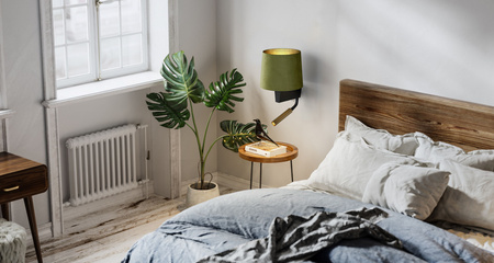 CHILLIN II 8214 Nowodvorski Grün-Gold E27+G9Wandlampenschirm Classic