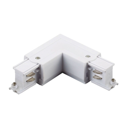 Winkelverbinder L Links für 3-Phasen-Sammelschiene Weiß Sanico Goldlux