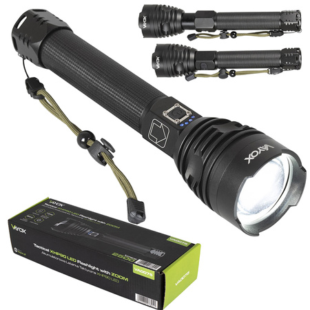 Taktische wiederaufladbare USB-Militär-LED-Taschenlampe 15W VA0075 Vayox