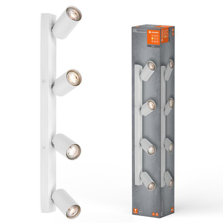 LED-Wandleuchte Spot 4-Punkt dimmbar 13.6W GU10 Weiß LEDVANCE