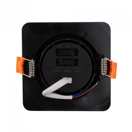 LED-Einbauleuchte 3W / 5W / 7W CCT Schwarz Quadratisch DOWNLIGHT Ecolight
