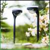 2x LED LILA Solar Garten Lampe Angetrieben Outdoor Dekorativ 3000K LUMILED