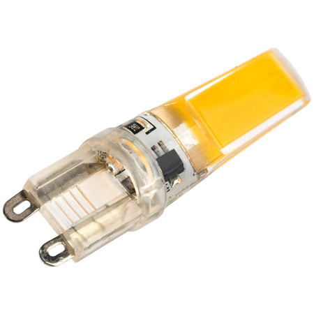 LED Kapseln G9, COB LED-Lampe 5W = 50W 550lm 360° 3000K warm LUMILED