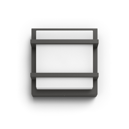 Gartenleuchte LED Wandleuchte PETRONIA myGarden 12W 2700K IP44 Decke Anthrazit PHILIPS