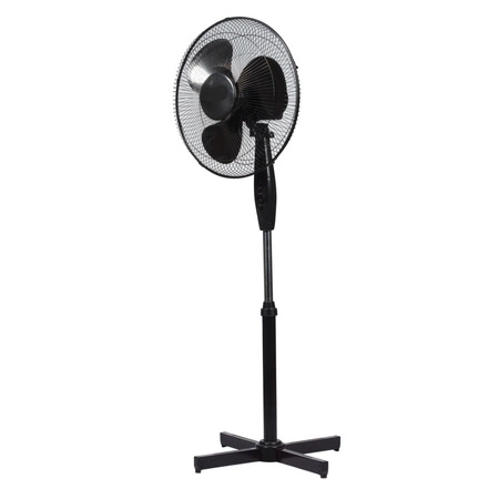 Bodenventilator Standventilator Umwälzpumpe 40W Schwarz Leiser Raumventilator