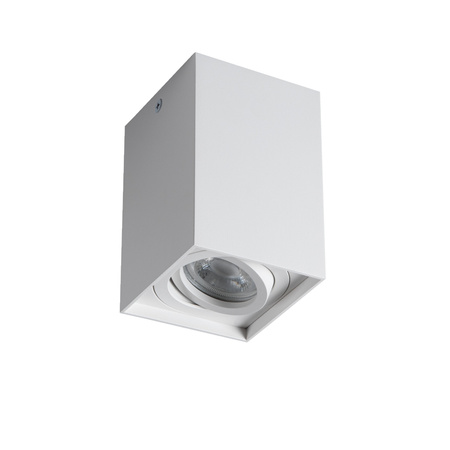 Deckenanbauleuchte GORD XS GU10 PAR16 Weiß quadratisch Beweglich KANLUX