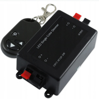 Dimmer für LED-Streifen Funkcontroller mit RF-Fernbedienung 8A 12V