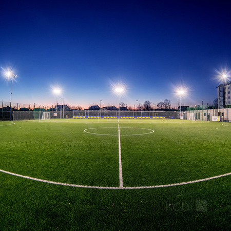 LED-Außenstrahler Garten 500W 77500lm 4000K Neutral Dimmbar 60° IP66 IK08 Schwarz US Kobi