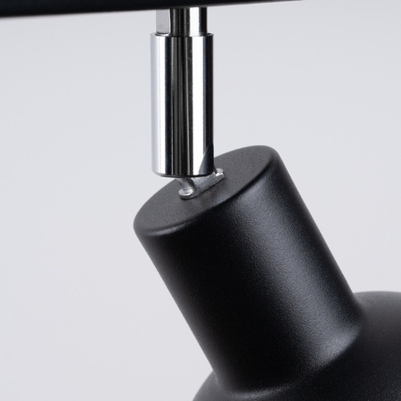 Deckenleuchte ELBA 2xE27 Reflektor Beweglich Schwarz Loft SOLLUX