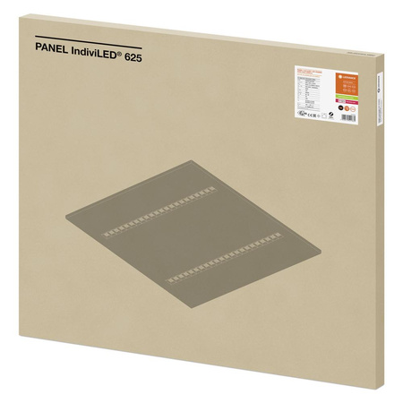LED-Panel Büroleuchte Deckenleuchte 33W 4000lm 4000K Neutral Dimmbar Bündig montiert Weiß 62x62cm UGR16 Zigbee IndiviLED® Ledvance