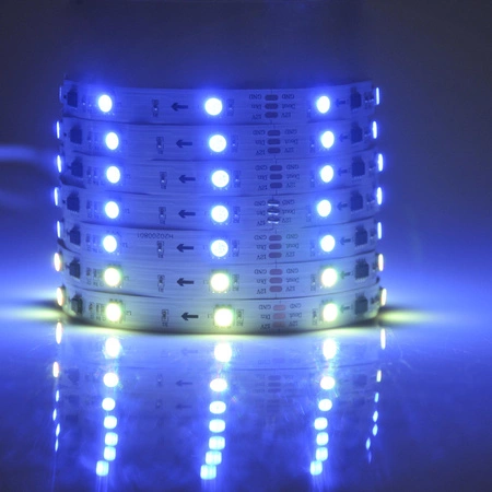 LED-Streifen RGB 24W 400lm 120° Weiß Dimmbar Sanico Goldlux