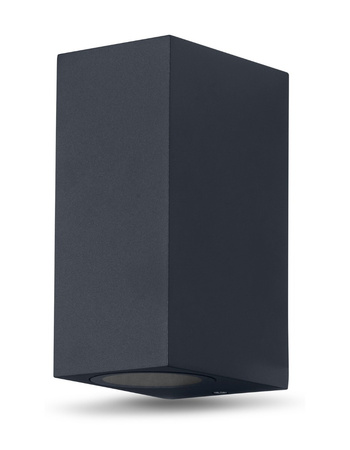 ENDURA Classic Square UpDown Black LEDVANCE Wand-Fassadenwandleuchte