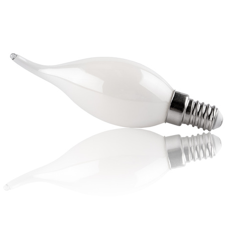 LED-Lampe E14 Kerze BA35 2,2W 470lm = 40W 2700K warmweiß 360° Filament Energieklasse A LUMILED