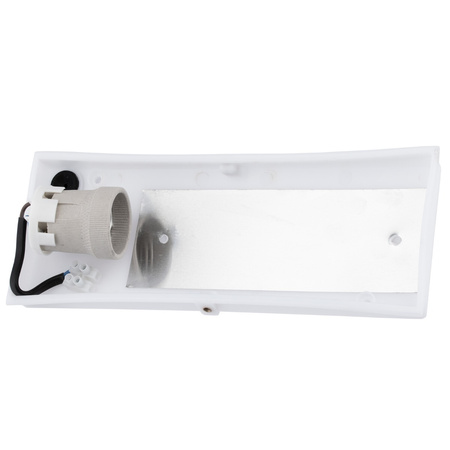 Gartenwandleuchte Erhöhung Außenleuchte E27 INOX IP44 DORIS