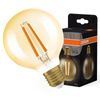 LED Dekorative Glühbirne G80 Sphere E27 7.2W = 60W 806lm 2400K Warm 300° Dimmbar Vintage 1906 Osram