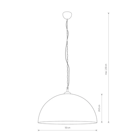 HEMISPHERE 6368 Nowodvorski Deckenleuchte Rost E27 Hängend Industriestahl