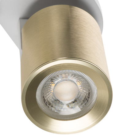 Wandleuchte Deckenleuchte Verstellbar LED GU10 Rund Weiß Gold Laurin Kanlux