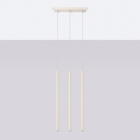 Hängelampe Tuba Spot 3x G9 Beige Pastelo Ocean Green SL.1514 Sollux