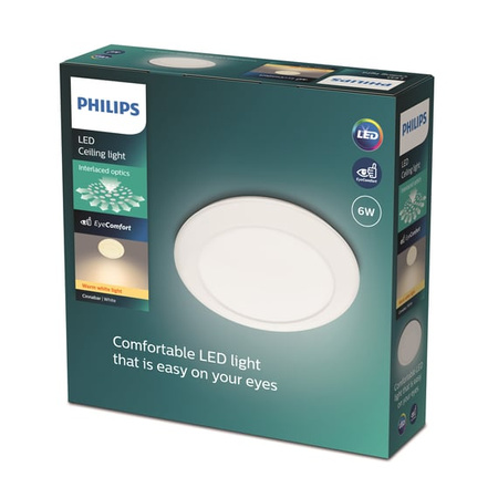 LED Plafond Aufputz CINNABAR 6W 2700K 25cm PHILIPS