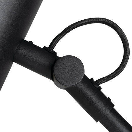 AGZAR E14 Schwarz KANLUX Schreibtischlampe