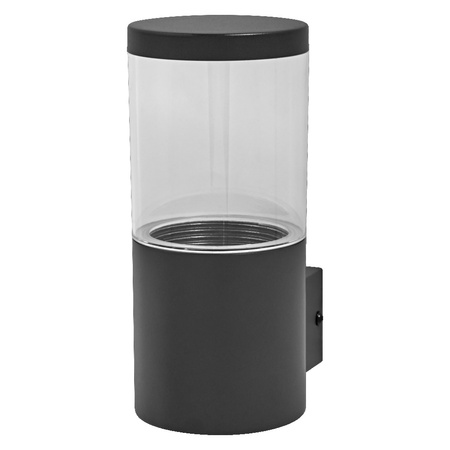 Endura Ledvance LED-Wandleuchte für den Außenbereich E27 IP44 IK03 Grau