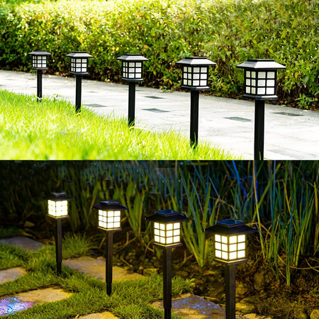 LANTERN DOMEK 4000K LED-Solar-Gartenlampe neutral