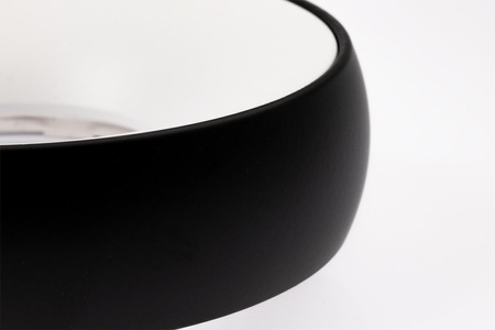 Einbaustrahler GU10, Einbauspot HALOGEN Runde Schwarz COLOSEUM LUMILED