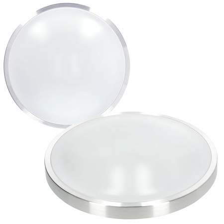 Plafond LED-Deckenleuchte ROMERO 2xE27 IP20 Chrom KOBI