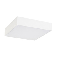 LED-Gartendeckenleuchte für den Außenbereich TARTU IP44 18W quadratische Deckenleuchte Weiß RABALUX
