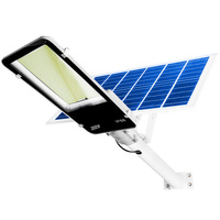 LED-Solar-Straßenlaterne 2000W 6500K 3,2 V 40 Ah Laternenhalter und Fernbedienung