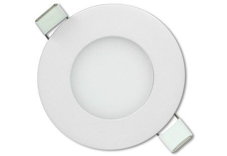 LED-Panel-Deckenleuchte 3W 245lm 4000K Neutral Einbau Rund Weiß Proma Masterled