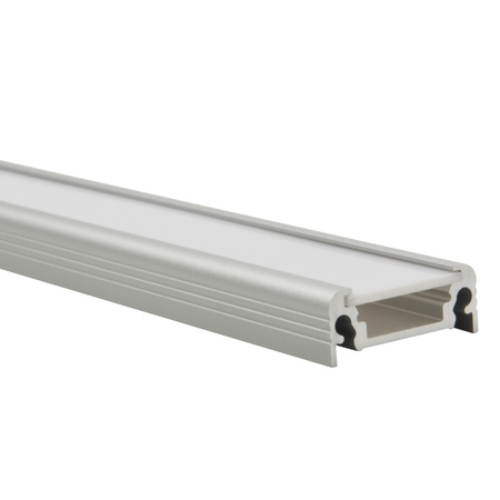 Aluminium-Aufbauprofil PROFILO D 1m silber KANLUX