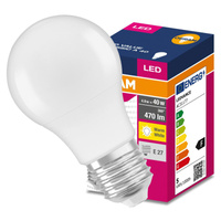 LED Lampen E27 A60 4.9W = 40W 470lm 3000K Warm 200° OSRAM