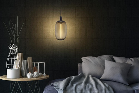 Decke Hängelampe Grau Vintage 1906 Pendel Ledvance