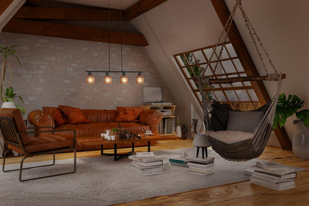 Dekorative E27 Braun Lehm Dekor Deckenleuchte Ledvance