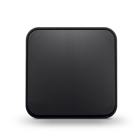 Lichtschalter 1fach 10A Aufputz Schwarz BINERA VIDEX