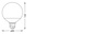 LED-Lampe E27 G95 14W = 100W 1521lm CCT 200° LEDVANCE SMART+ WIFI Dimmbar