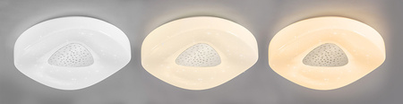 LED Plafond Deckenleuchte ARION 36W 3060lm 49cm GOLDLUX (Polux) + Fernbedienung 3000K-6500K