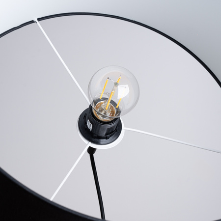 NOVA 40 E27 Schwarz Minimalistische Deckenpendelleuchte SOLLUX