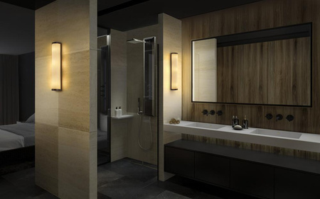 Plafond Badezimmer Licht Wandleuchte über Spiegel Dimmbar E14 Schwarz Badezimmer Wandleuchte IP44 Ledvance