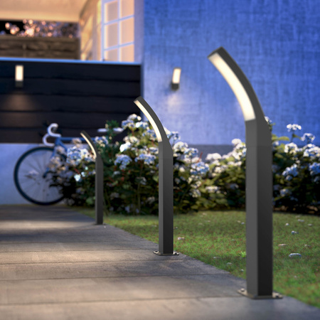 Outdoor-LED-Gartenlampe SPLAY myGarden 12W 2700K IP44 Mast 60cm Anthrazit PHILIPS