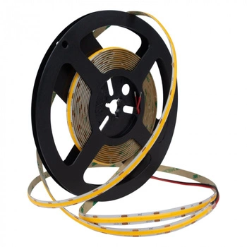 LED-Streifen COB 9W/m 990lm/m 480LED/m 12V 4000K Neutral CRI90 IP20 Rolle 5m Ecolight