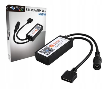 Controller für RGBW WiFi SMART TUYA LED-Streifen 6A 5-24V 72W 144W Schwarzes LVT