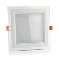LED-Einbaupanel 12W 4000K Quadrat FLICKER FREE VT-1202G V-TAC